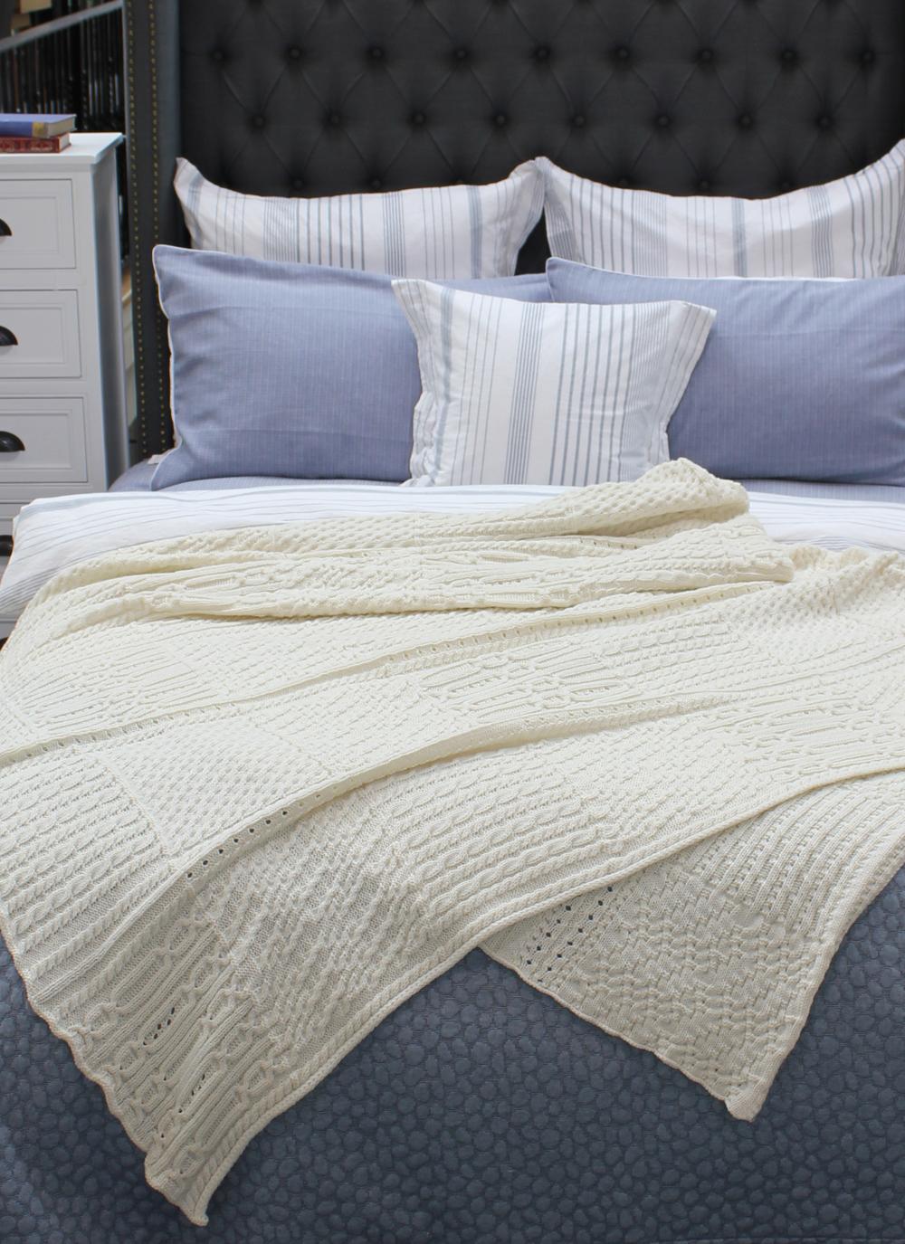 Traditional Large Patchwork Throw Blarney